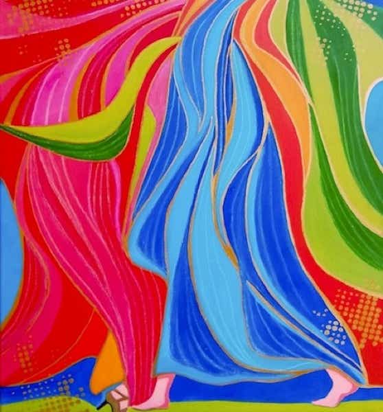 Malerei Tänzerinnen 