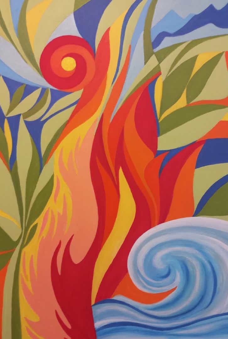 Entstehung der Naturelemente